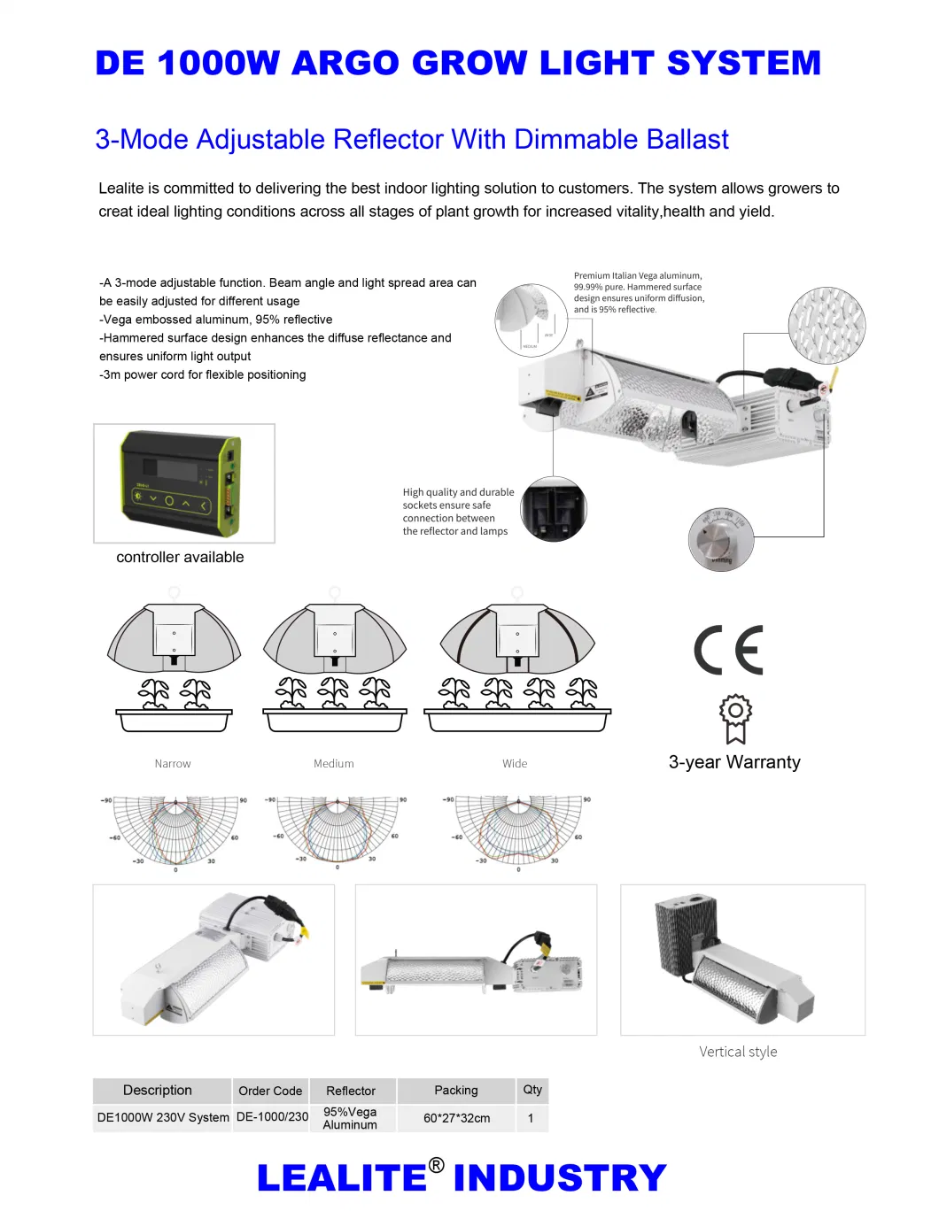 630W 350W Mh Grow Bulb Grow Lamp